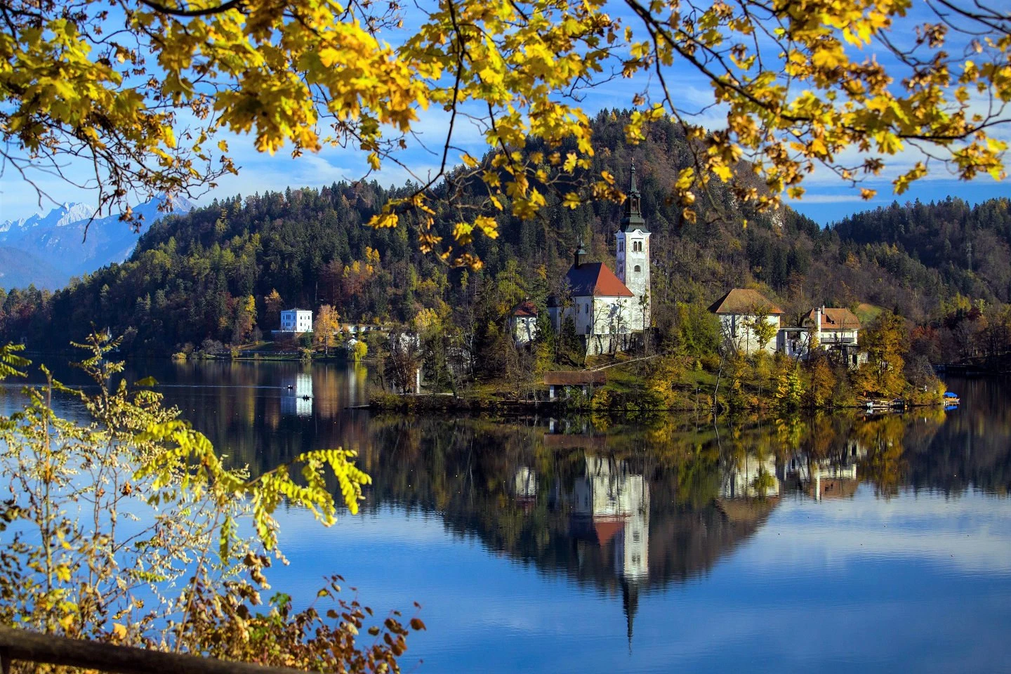 L’automne à Bled - couleurs et tranquillité
