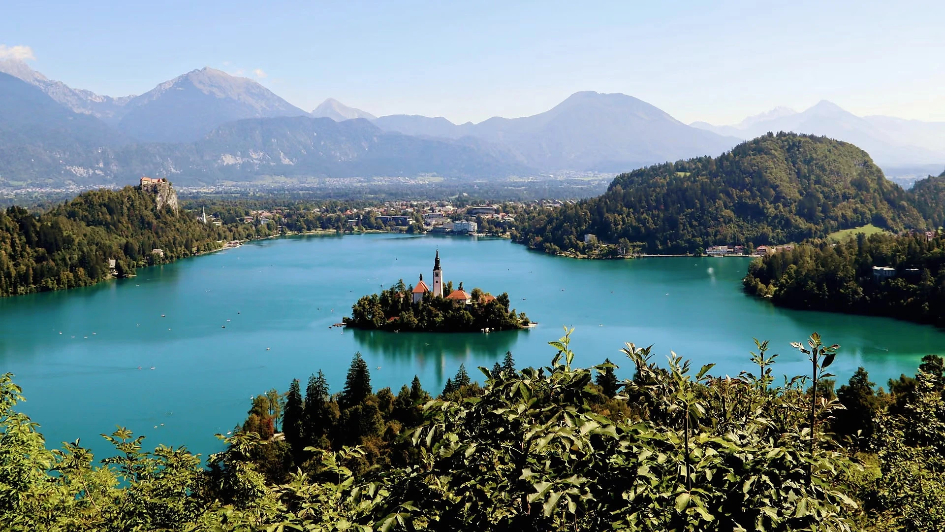 L’été à Bled - lac, activités nautiques et panoramas